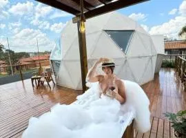 Cabana Aurora Limeira - Domo Geodésico urbano