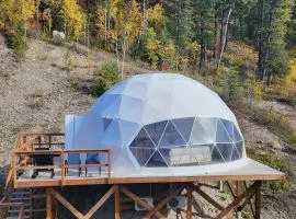 Alpenrose Dome Hottubs Mountains view sleep 4