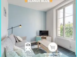 Le Scandi Bleu - Proche Gare Corbeil - Cozy Houses