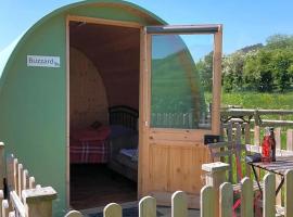 Green Dragon and Kitchen Pod - Sleeps 2 & Parking，位于威尔斯浦的酒店