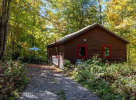 Charming Cabin in the Trees for a Getaway near Hanover, New Hampshire，位于Lyme的酒店