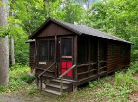 Maplewood Rustic 2BR Cabin, Water Access, Fireplace near Hanover, New Hampshire，位于Lyme的酒店