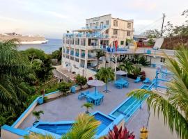Ocean View Hotel and Restaurant，位于罗阿坦的酒店