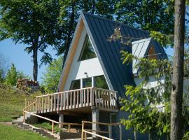 Cabanele Împărăția Mlacilor Câmpulung Muscel，位于Mlăci的酒店