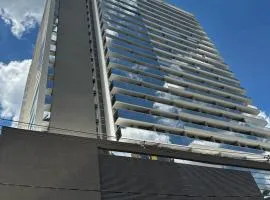 Studio com piscina e academia no Independência 915