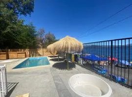 Cabaña 2 lican ray primera linea