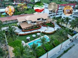 Hotel & Pousada Italia Beach - Porto Das Dunas，位于阿奎拉兹的酒店