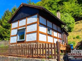 Arode Hütte Harzilein - Romantic tiny house on the edge of the forest，位于Zorge的酒店