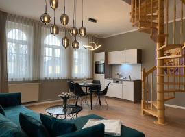 Ferienwohnung zur Post 2，位于包岑的酒店