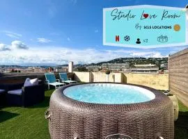 Studio Love Room Rooftop Jacuzzi SCLS Rentals