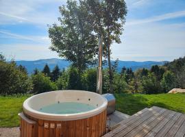 Refuge Mil100 Chalet-spa Luxe 5，位于梅特泽拉的酒店