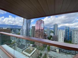 Brand New Modern 2 BR Condo in Heart of Downtown Vancouver