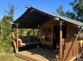 Een luxe safari tent