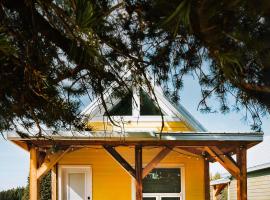 Abraham - Peaceful tiny cabin in historic Nordegg，位于诺德格的酒店