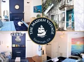 The Maiden Voyage - Themed Getaway, Steps to Forsyth, King Bed, Grill, Games, Picnic Basket