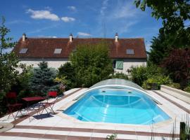 Gîte de charme avec piscine et sauna en Touraine, proche Châteaux de la Loire et Futuroscope - FR-1-381-323，位于Civray-sur-Esves的酒店