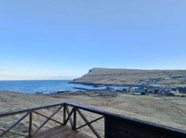 Debesarstova, Færøsk idyl，位于Skálavík的酒店