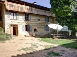 Gîte spacieux avec cheminée, jardin, équipements bébé et animaux acceptés, proche nature et randonnée. - FR-1-496-128