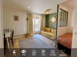 La Poulie - Apartment with Balcony and Free Privative Parking - Close to Colmar