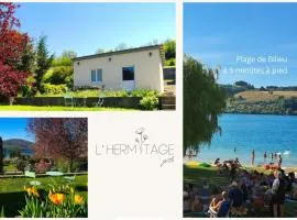 L'HERMITAGE maisonnette lake view beach 5 min walk