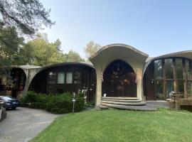 HOUSE OF THE FUTURE MANSION MASTER BEDROOM, In W LANSING，位于兰辛的酒店