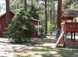 Green Cabin in Big Bear Lake 3 bdr Pets Friendly，位于大贝尔城Big Bear City Park附近的酒店