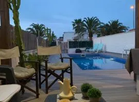 Riumar Nature 38 , piscina , aire acondicionado , barbacoa y pàrquing Privado