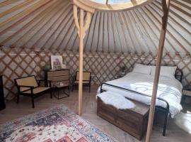 The Skye Yurt，位于Messing的豪华帐篷