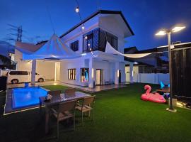 Designer house with cabin rooms，位于振林山的酒店