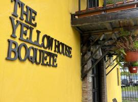 The yellow house Boquete hostal，位于下博克特的酒店