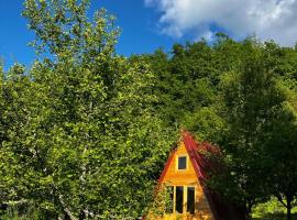 Tjentiste A-frame cabin，位于耶蒂斯特的酒店