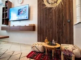 Sunny family apartment with Moroccan charm