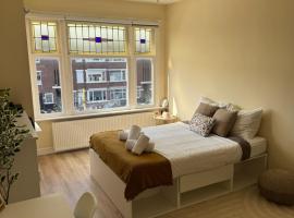 Spacious Cosy Room With Private Bathroom，位于海牙的酒店