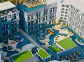 C181 Stylish 1BR Loft Near Naiharn Beach Pool Gym