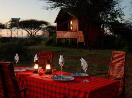Olemayian Amboseli Cottages，位于Kimana的山林小屋