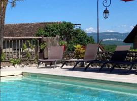 Le Clos Bô-m，位于Marignieu的酒店
