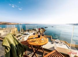 Seaside serenity at 2BR home in San Pawl il-Baħar，位于圣保罗湾城的酒店