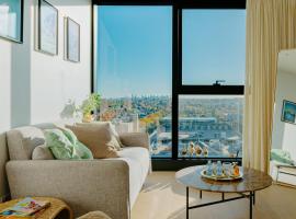 Skyone Lux 2Bed room Aprt in BoxHill with car park，位于博士山的Spa酒店