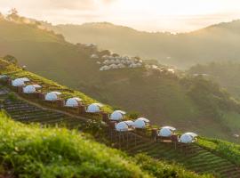 The View Homestay Monjam เดอะวิว โฮมสเตย์ม่อนแจ่ม，位于Mon Jam的酒店