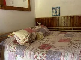 Romantic room with en suite bathroom for private use