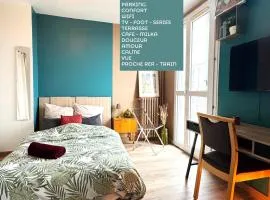 Beau Studio proche de la gare de train