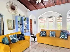 Almarlene House, spacious home sea view, large pool, patios, cot, cook