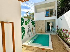 Casa Ha Hermosa Casa en Progreso Yucatan，位于普罗格雷索的酒店