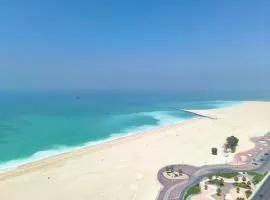 Sunset Ajman Beach - kids friendly