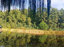 Wild Hunters Cabin at Drakensberg International Backpackers，位于Mpofane的酒店