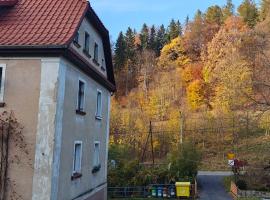 BAZA WYPADOWA 5km na Wielką Sowę! Przy strumyku z wyposażoną kuchnią，位于瓦利姆的酒店