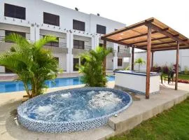 Casa entera en Salinas - 3 pisos Piscina Jacuzzi Wifi Parqueo