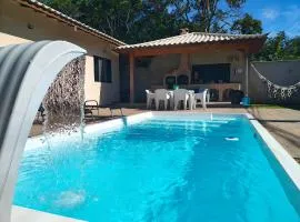 Chalé da Márcia com Piscina e Churrasqueira Privativos