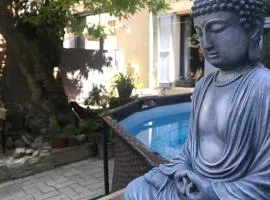 Villa Sycomore, maison familiale avec piscine proche des plages