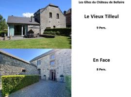 Les Gîtes du Château de Bellaire，位于Gesves的酒店
